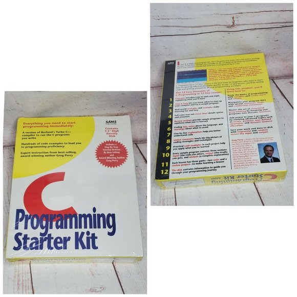 Vintage Sams Publishing C Programming Starter Kit by Greg Perry - Picture 3 of 11